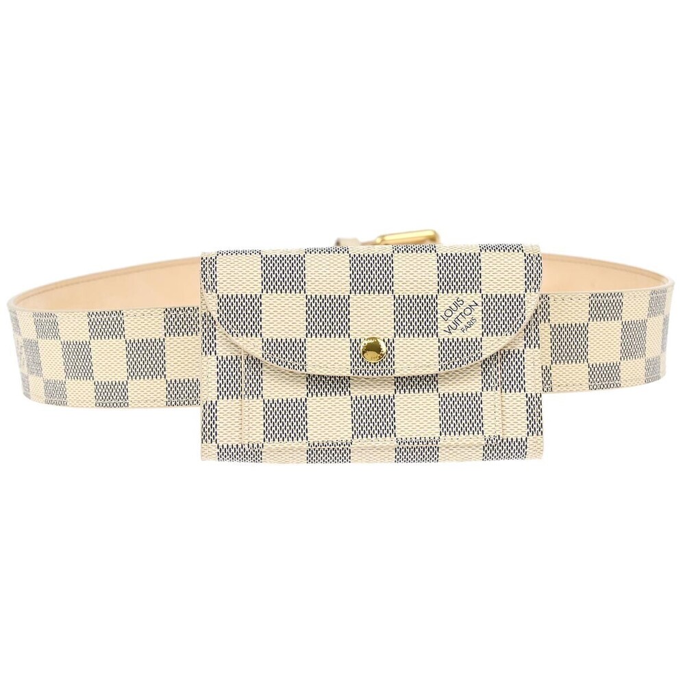Louis Vuitton Solo Belt Damier Ebene